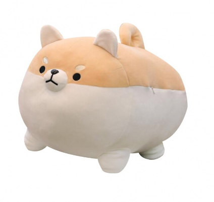 40cm Corgi Dog Plush Pillow Stuffed Down Cotton Animal Plush Toys Dog Dolls Children Sleep Companion Gift