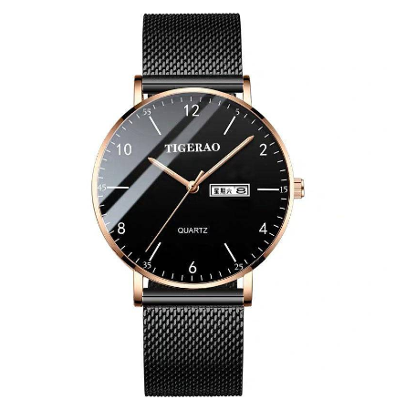 Ultra Thin Watch For Men Mens Water proof Quartz Authentic Leather Original Waterproof Simple Watch Steel Belt Fashion Korean Watch 5