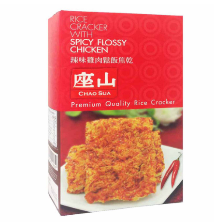Rice Cracker with Spicy Floss Chicken 80g
