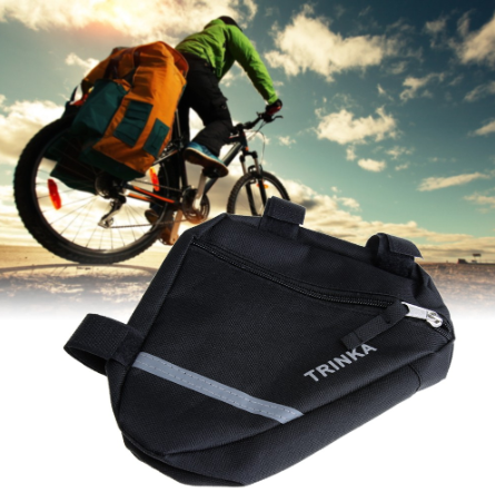 Waterproof Triangle Cycling Bike Bicycle Front Tube Frame Pouch Saddle Bag L&6