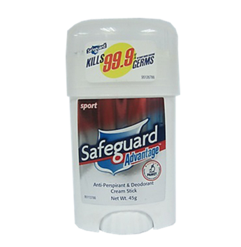 SAFEGUARD Anti Perspirant Deodorant Cream Sport 45G