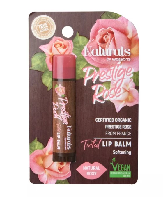 Naturals Prestige Rose Tinted Lip Balm 4.5G
