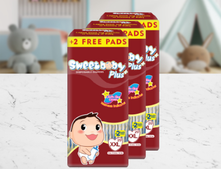 SWEETBABY PLUS - BIG PACK XXL 20+2 x 3 PACKS