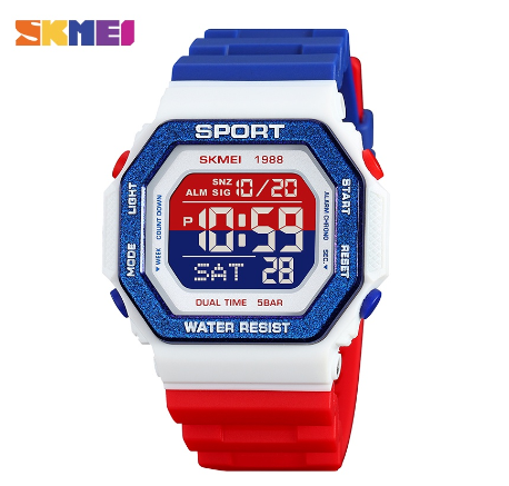 SKMEI Top Brand Military Men's Watches Original Waterproof Casual Fashion Alarm Men Watch Sport Chrono Luminous Date 1988 02