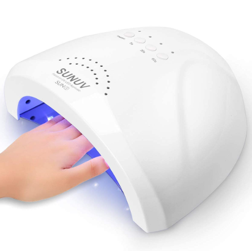 SUNUV Sun1 Nail Dryer UV Nail Lamp Nail Art Professional LED Nail Lamp for Curing Nail Gel Nail Care