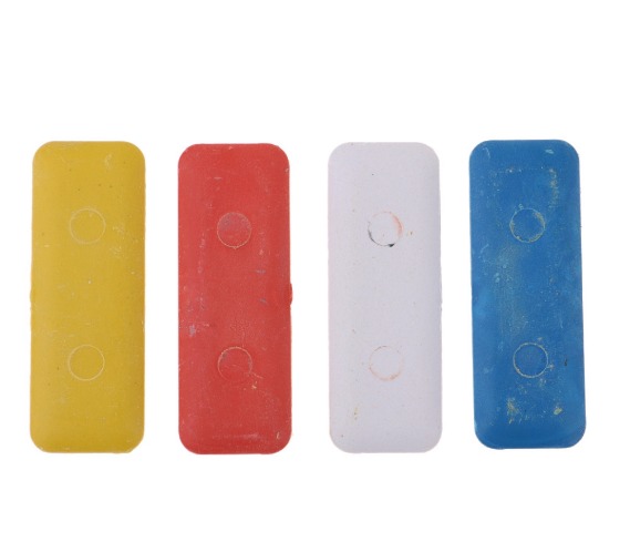 4pcs Colorful Fabric Tailor's Chalk Dressmaker DIY Clothing Marking Sewing