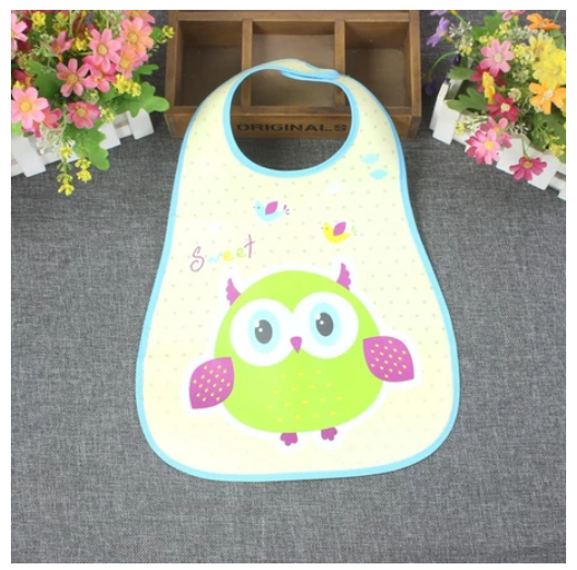 Three-dimensional Saliva Towel Baby Child Baby Food Pocket EVA Bib Bib Waterproof Overalls New Style WB6