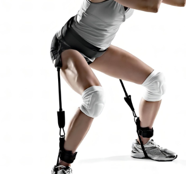 Vertical Jump Resistance Bands Set Bounce Trainer Pull Rope Leg Strength Squat Agility Training Elastic Belt Fitness Equipment