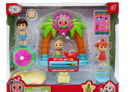 Cocomelon Family Beachtime Fun Playset