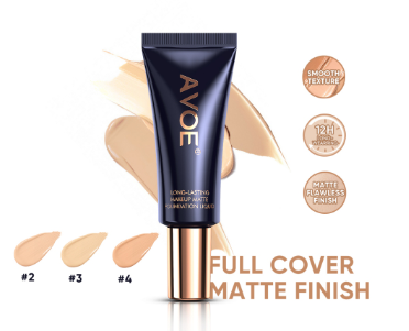 AVOE Foundation Naturally Clear Moisturizing Oil And Controlling Long - Lasting Makeup