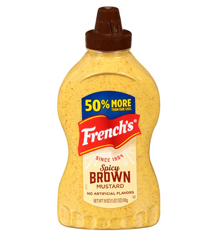 French's Spicy Brown Mustard 510g