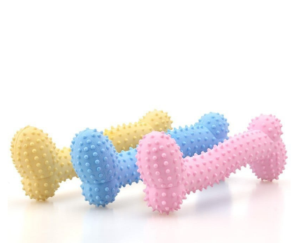 Pet Dog Resistant To Bone Pet Dog Puppy Thorn Toy for Teeth Training