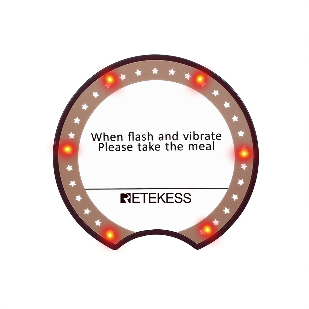 Retekess TD162 Guest Paging System Restaurant Pager Buzzers 1Pcs