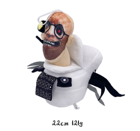 Skibidi Toilet Plush Toy Monitor Man Titan Cameraman TVman Speakerman Stuffed Dolls Prank Game Props Funny Present Fans Kids 41