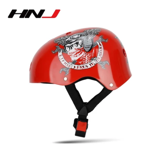 HNJ MOB-AA W-D Motorcycle Bike Nutshell Helmet Open Face Skateboard Helmets HNJ4