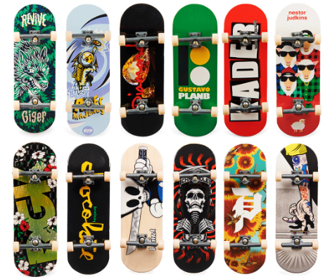 Tech Deck Performance Wood Board Random Assortment Fingerboard