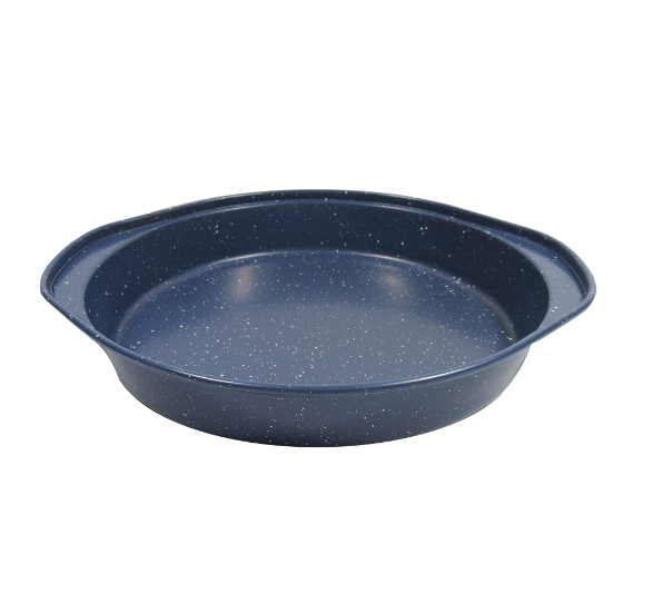 Chef's Classics Bakeware Non-Stick Marble Round Pan, 9.5x8.4x1.5in