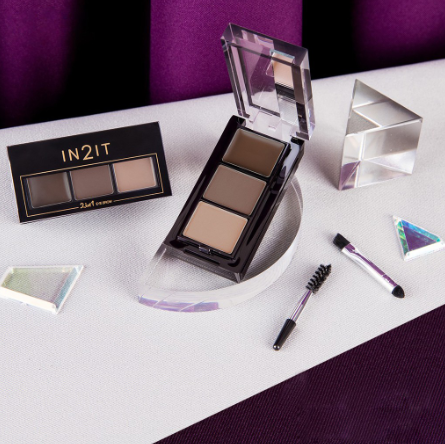 IN2IT 2in1 Eye Brows Palette 03-ERC01
