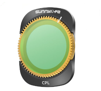 DJI Osmo Pocket 3 Magnetic Aluminum Alloy Adjustable CPL Lens Filter Sunnylife OP3-FI734