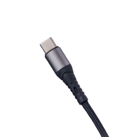 TechLife 2-IN-1 Cable | TID Certified Portal | Nylon Braided Cable Body | Type-C and Micro-USB Cable