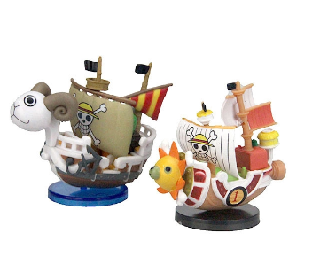 One Piece Pirate Ship Thousand Sunny Going Merry Action Figure Anime Toy