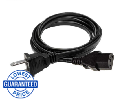 AC Power Cord 2 Pin Plug 1.2m COD UH2PV50 1.2