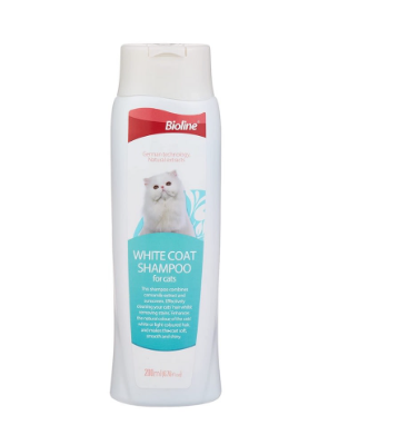 Bioline Cat Shampoo - White Coat 200ml