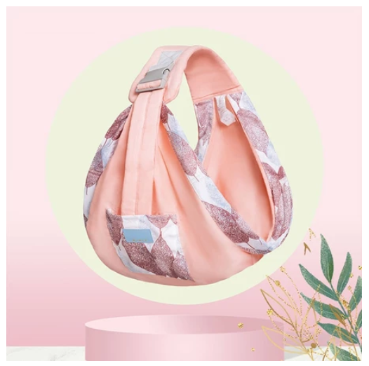 Baby Carrier Sling Wrap Carrier for Baby 2in1 Carrier with Hip Seat for 0-12 Months BC7