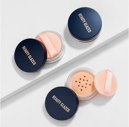 BEAUTY GLAZED Mattifying Loose Powder Oil Control Matte Anti-shine Weightless Face Make Up
