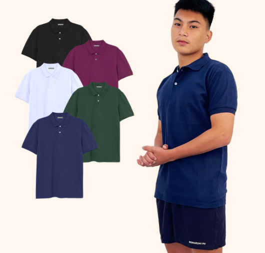 Monarchy HONEYCOMB Polo Shirt For Men T-Shirt Casual
