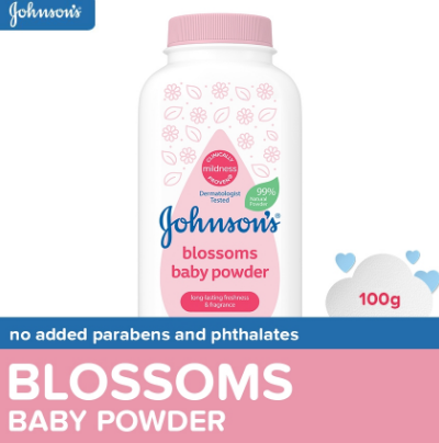 Johnson's Blossoms Baby Powder 100g - Baby Essentials, Baby Care