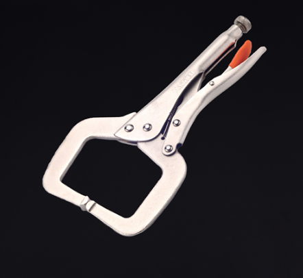 Harden Fixed, Flexible Jaw 11" C Clamp Lock Grip Plier (Professional) Multi Functional