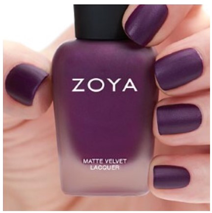 MatteVelvet Iris Zoya Nail Polish 15ml