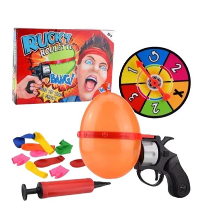 Balloon Gun Toy Spoof Party Toy