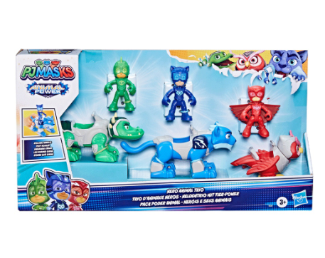 PJ Masks Animal Power Hero Animal Trio Playset