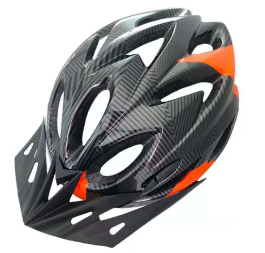 Cycling Helmet One-Piece Bicycle Folding Helmet Bicycle Helmet Men and Women Light Helmet Mountain H10