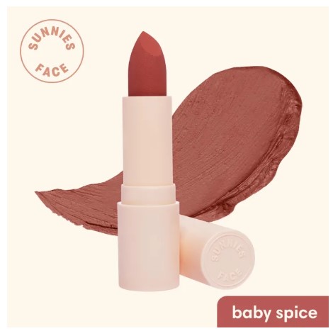 Sunnies Face Fluffmatte Weightless Modern Matte Lipstick Baby Spice