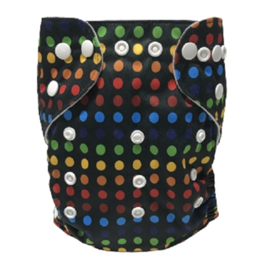 Washable Organic Baby Cloth Diaper with 1 Piece 3-Layer Insert S14