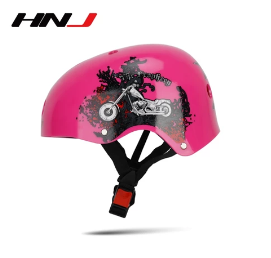 HNJ MOB-AA W-D Motorcycle Bike Nutshell Helmet Open Face Skateboard Helmets HNJ26