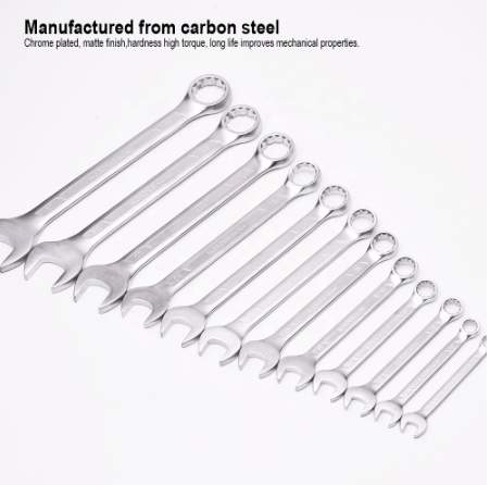 Harden 8, 10, 12, 15Pcs Combination Spanner Set (Professional) Carbon Steel