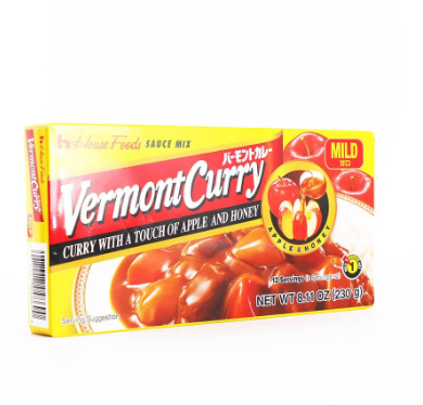 House Foods Vermont Curry Mild 230g