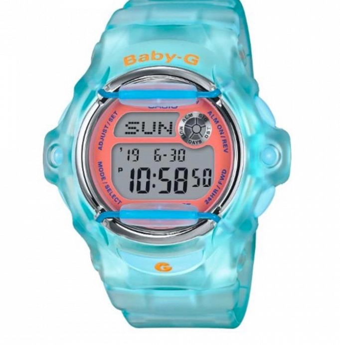 Casio Baby-g BG-169R-2C Digital Rubber Strap Watch For Women