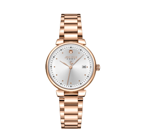 JULIUS business leisure quartz elegant fashion women's steel band Watch ja-1361 2