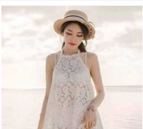 Cover Up See Through Halter