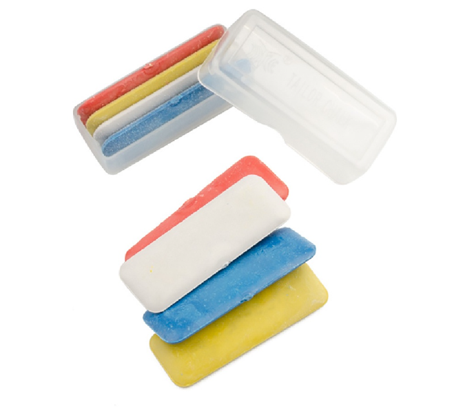 4PCS Colorful Erasable Tailors Chalk Fabric Sewing Marker Clothing Sewing Tool