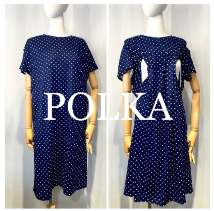 Maternity Breastfeeding dress  Nursing dress  Pregnant  Nursing wear  Lounge dress  Casual dress MBD3