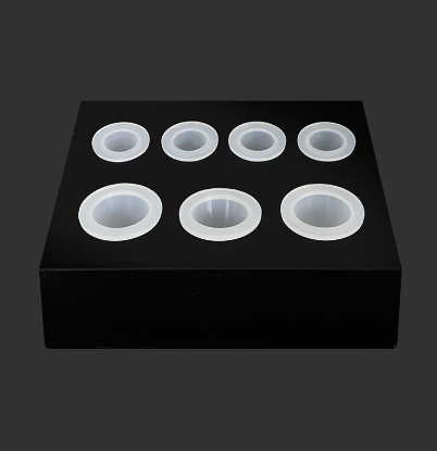 7 Holes Tattoo Pigment Holder Tattoo Pigment Ink Cap Cup Holder Shelf Rack Stand Color Shelf Beauty Tool Equipment Accessories