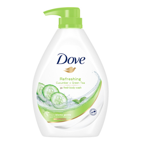 Dove Go Fresh Body Wash Refreshing Cucumber 1L