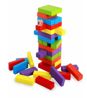 Wooden Wiss Toy Building Blocks Jenga