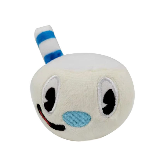 32cm Cuphead Plush Toys Mugman The Chalice Soft Plush Stuffed Toys Cute Cartoon For Kid Christmas Gifts S15